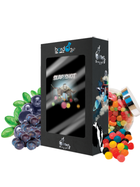 e liquide beurre cacahuete e-liquide Slap Shot 100ml BordO2 en boutique de e-cigarettes à Thonon