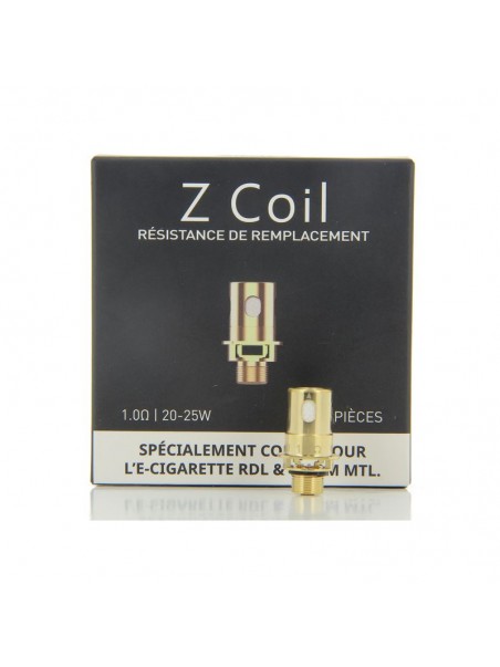 pack de 5 résistances dtl pro r 1.0ohm zenith-zlide-kromaz innokin Résistances Zénith Z Coil INNOKIN main image 1